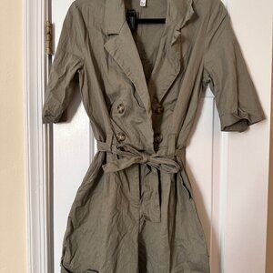 Olive Green Romper from Leith (Nordstrom)